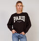 JDY Mesa Paris Sweatshirt en Marron pour femmes (365964)