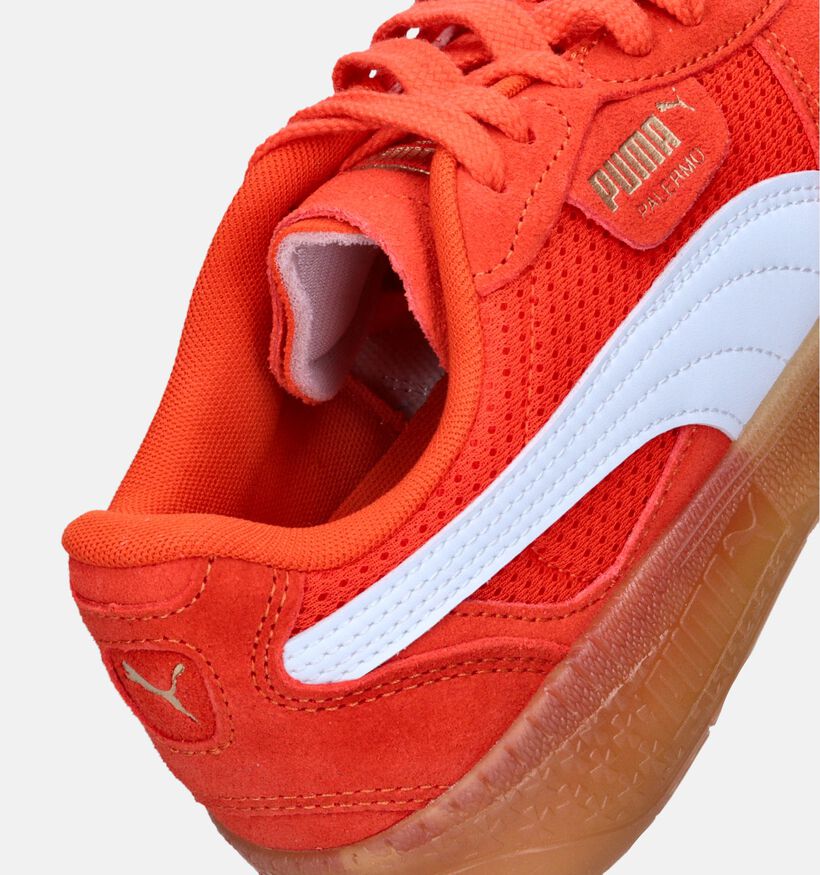 Puma Palermo Moda Vintage Baskets en Rouge pour femmes (345378)