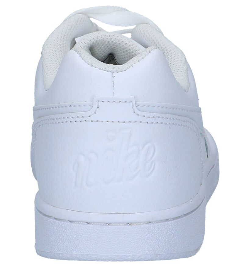 Nike Ebernon Witte Sneakers Sportief in kunstleer (234128)