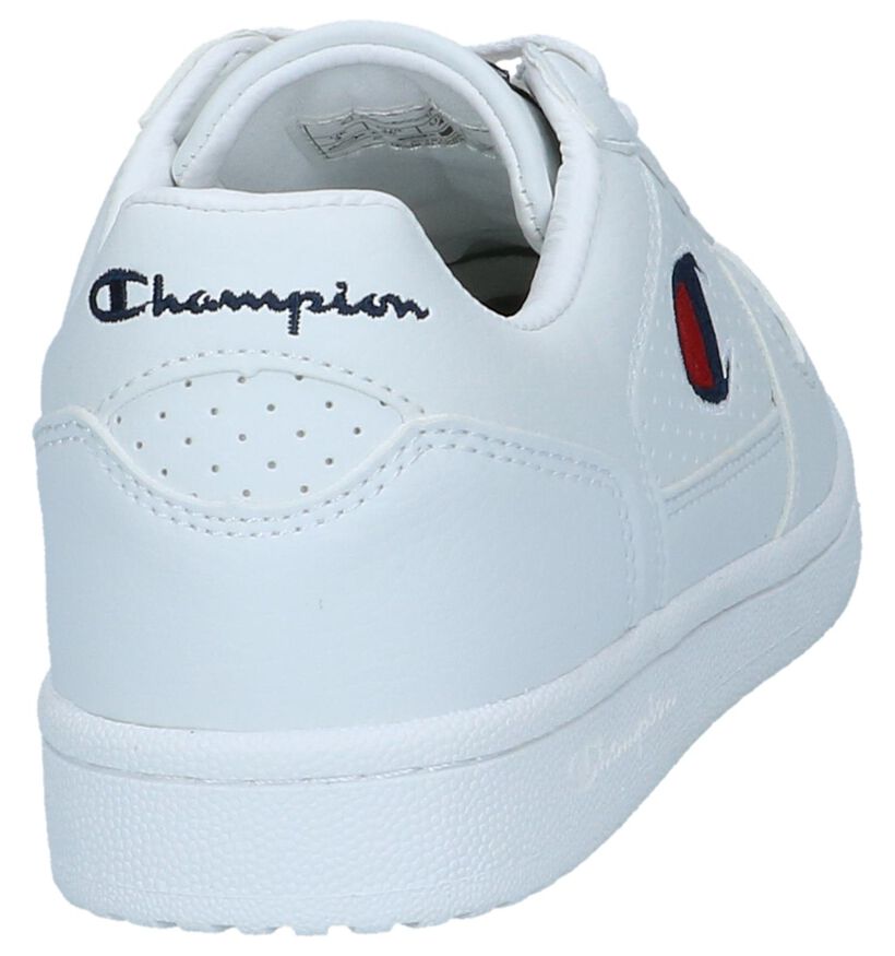 Champion Chicago Zwarte Sneakers in kunstleer (294108)