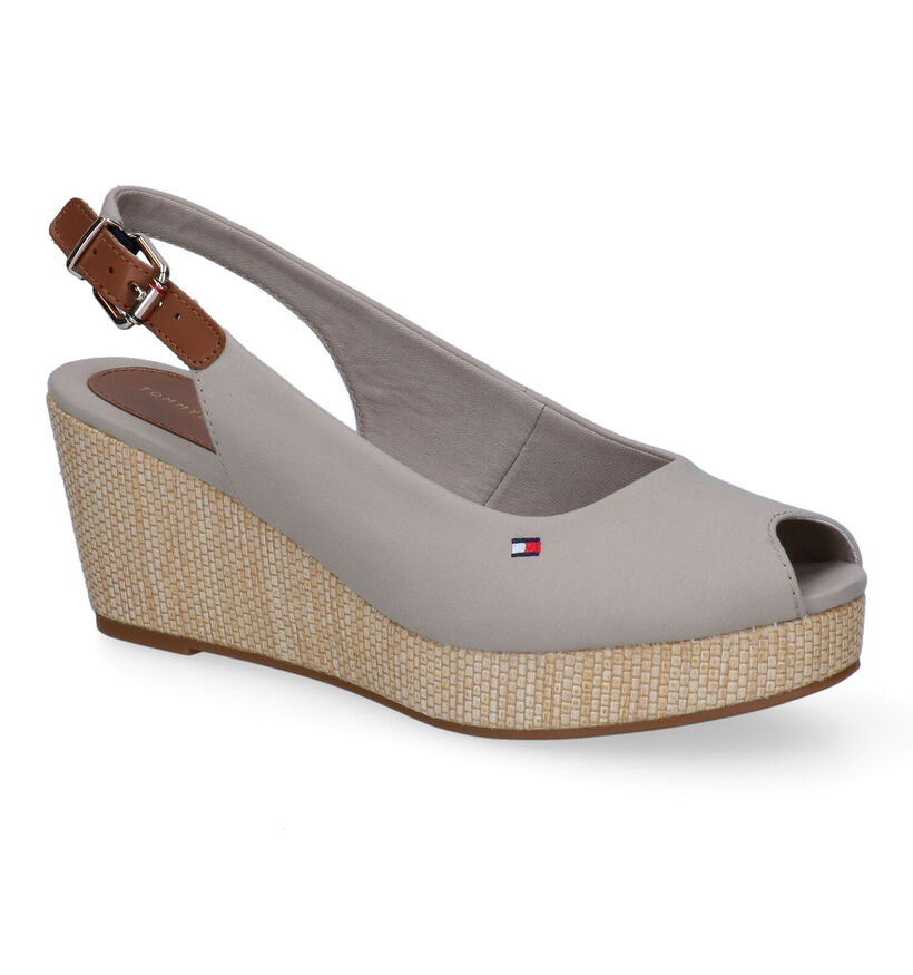 Tommy Hilfiger Iconic Elba Sandales en Beige pour femmes (303960)