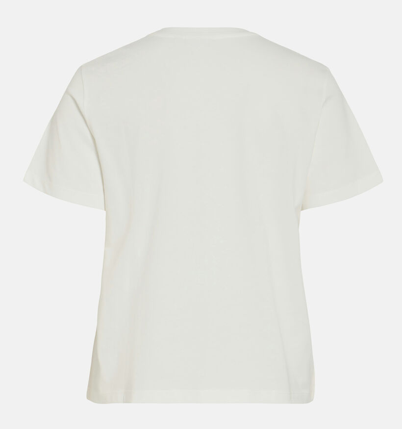 Vila Visybilla Rose Witte T-shirt voor dames (368044)