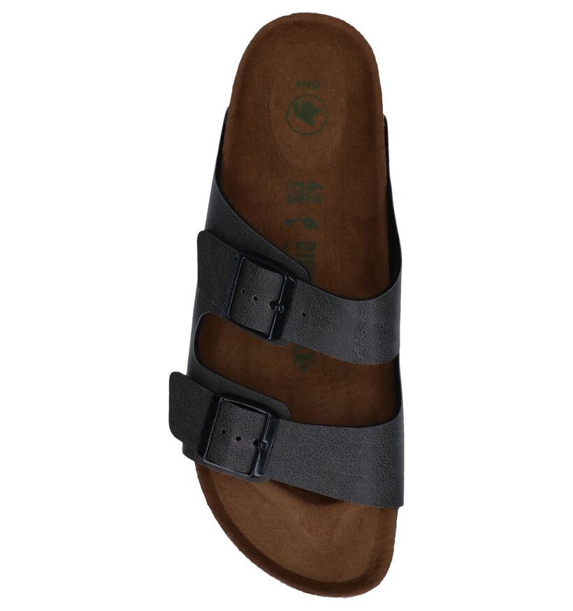 Birkenstock Arizona Nu-pieds en Noir pour hommes (213368)