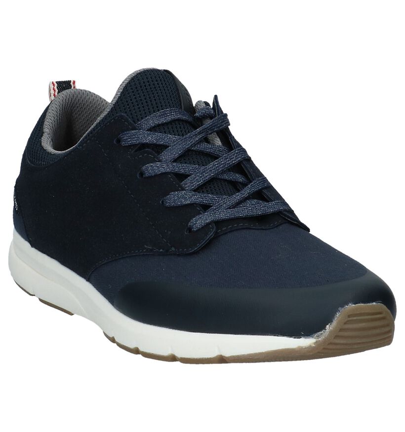 Donkerblauwe Jack & Jones Bolton Textile Casual Schoenen in stof (213031)