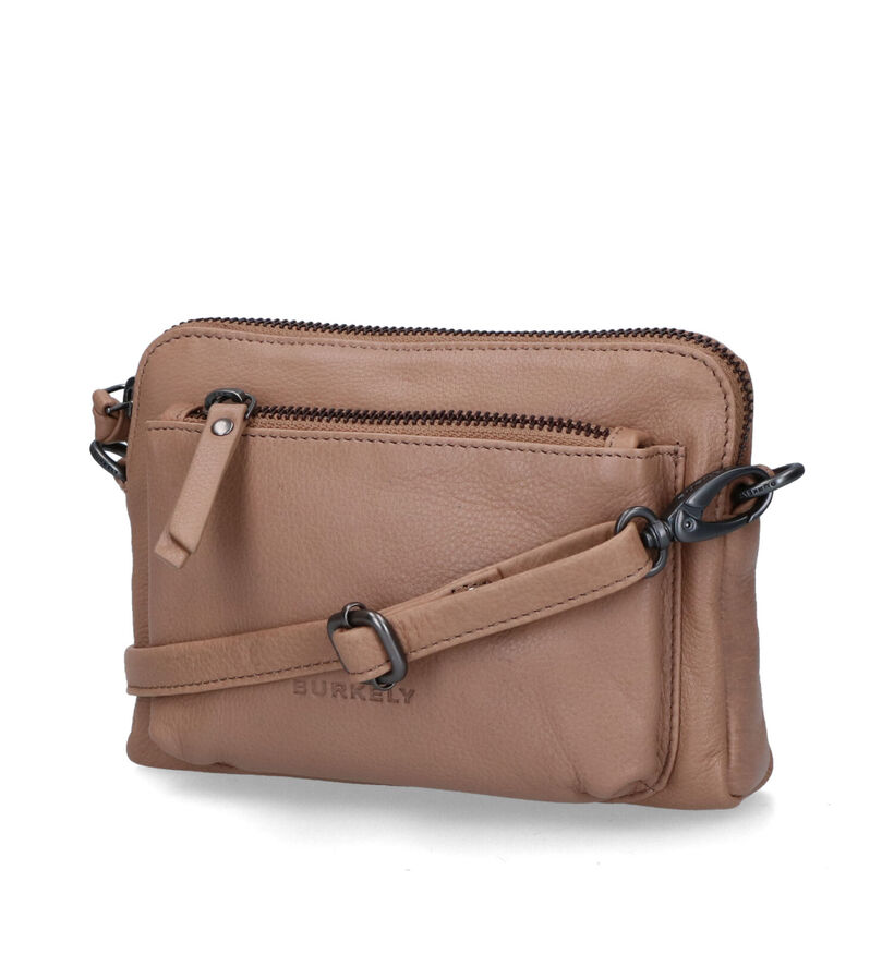 Burkely Just Jolie Taupe Crossbody Tas voor dames (321424)