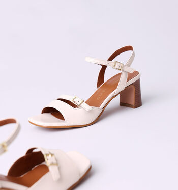 Laurent David Sandales Beige