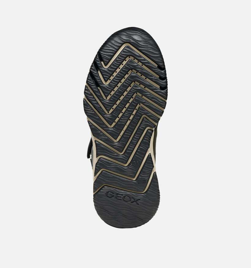 Geox Flexyper Pro Chaussures hautes en Noir pour garçons (360386) - pour semelles orthopédiques