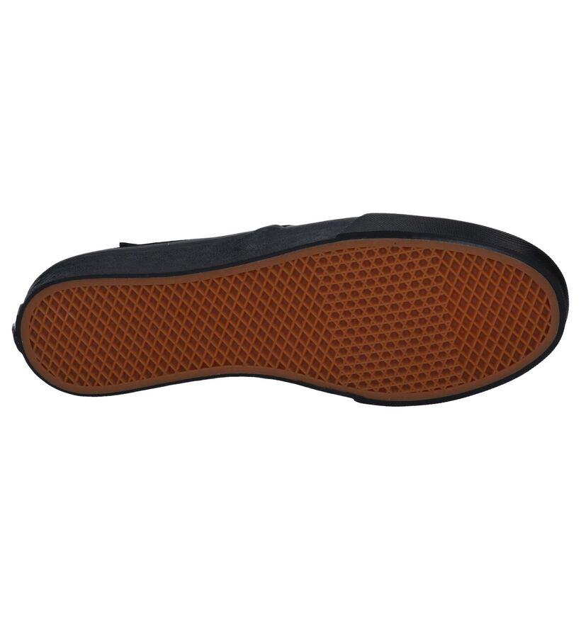 Vans Camden Stripe Baskets Skate en Noir en textile (253465)