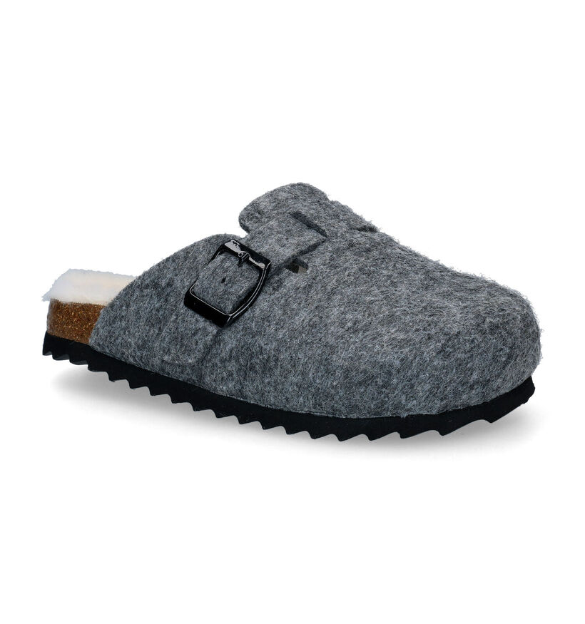 Xti Pantoufles ouvertes en Gris foncé pour filles (309292)