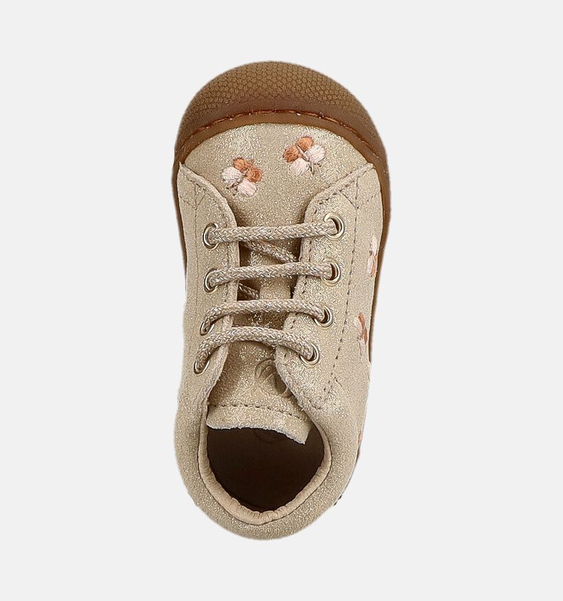 Naturino Cocoon Butterfly Chaussures b&eacute;b&eacute; en Or pour filles (380203) - pour semelles orthop&eacute;diques