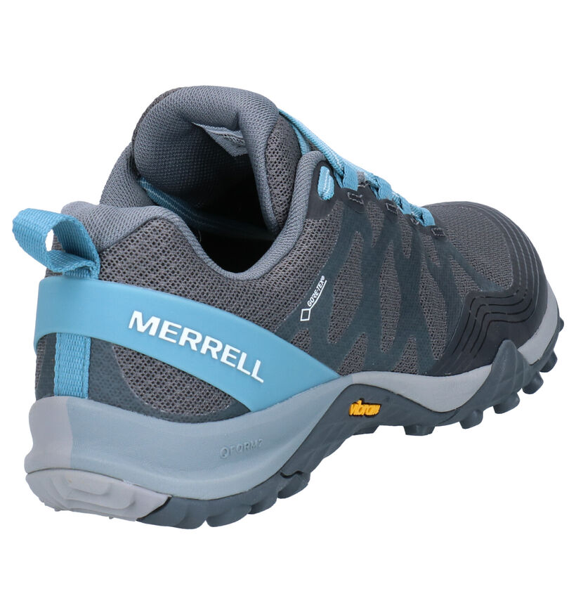 Merrell Siren Grijze Wandelschoenen in stof (274859)