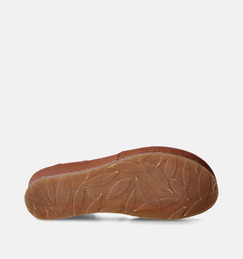 El Naturalista Picual Sandales compensé en Cognac pour femmes (353571)