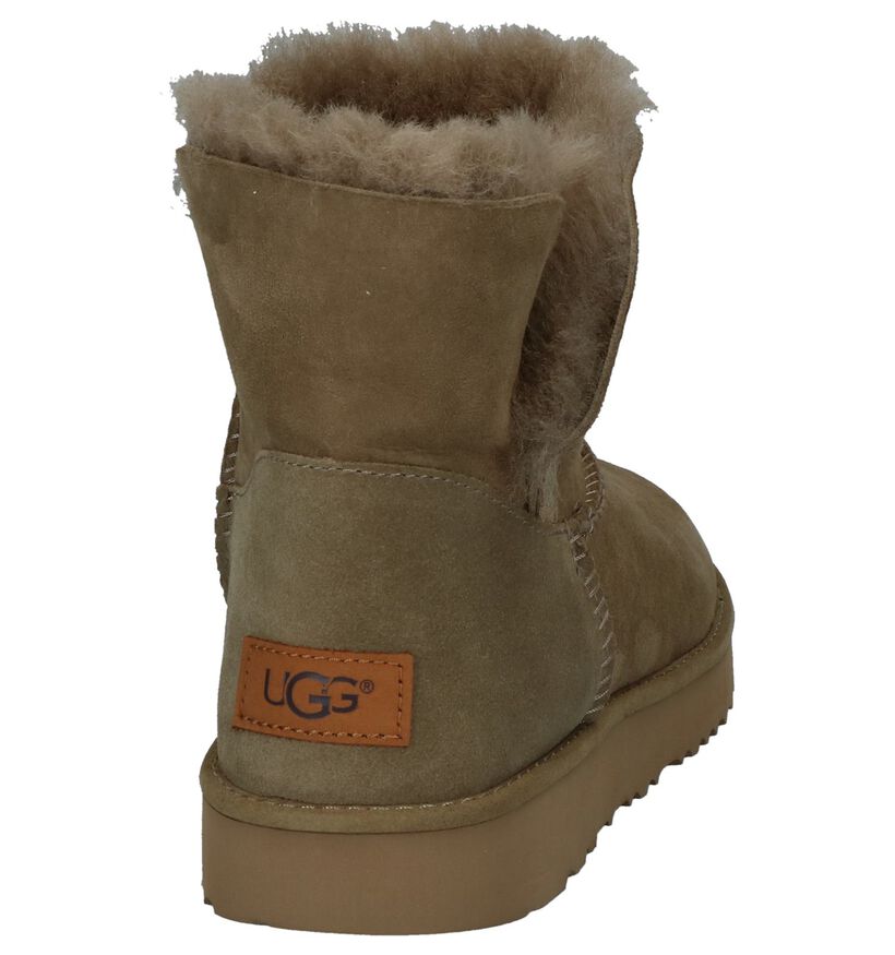 Taupe Boots UGG Classic in daim (223460)