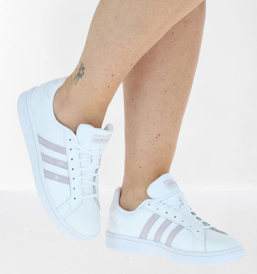 adidas Grand Court Baskets en Blanc pour femmes (301985) - pour semelles orthopédiques