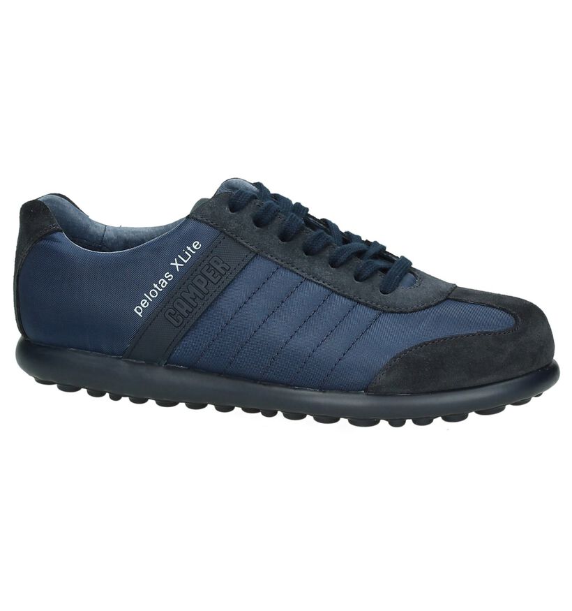 Camper Chaussures basses en Bleu foncé en cuir (168854)