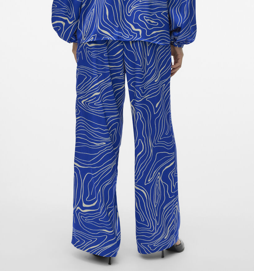 Vero Moda Robin Blauwe Wijde broek voor dames (349077)