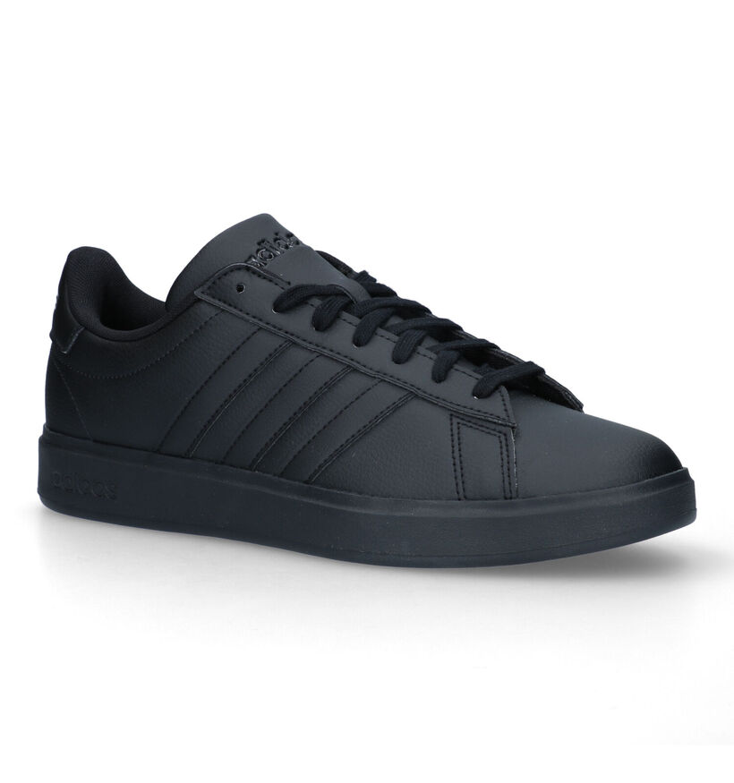 adidas Grand Court 2.0 Baskets en Blanc pour hommes, garçons (350086) - pour semelles orthopédiques