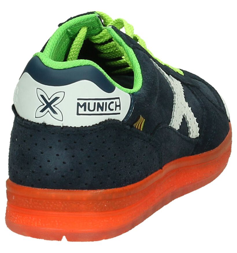 Donker Blauwe Sneakers Munich, , pdp