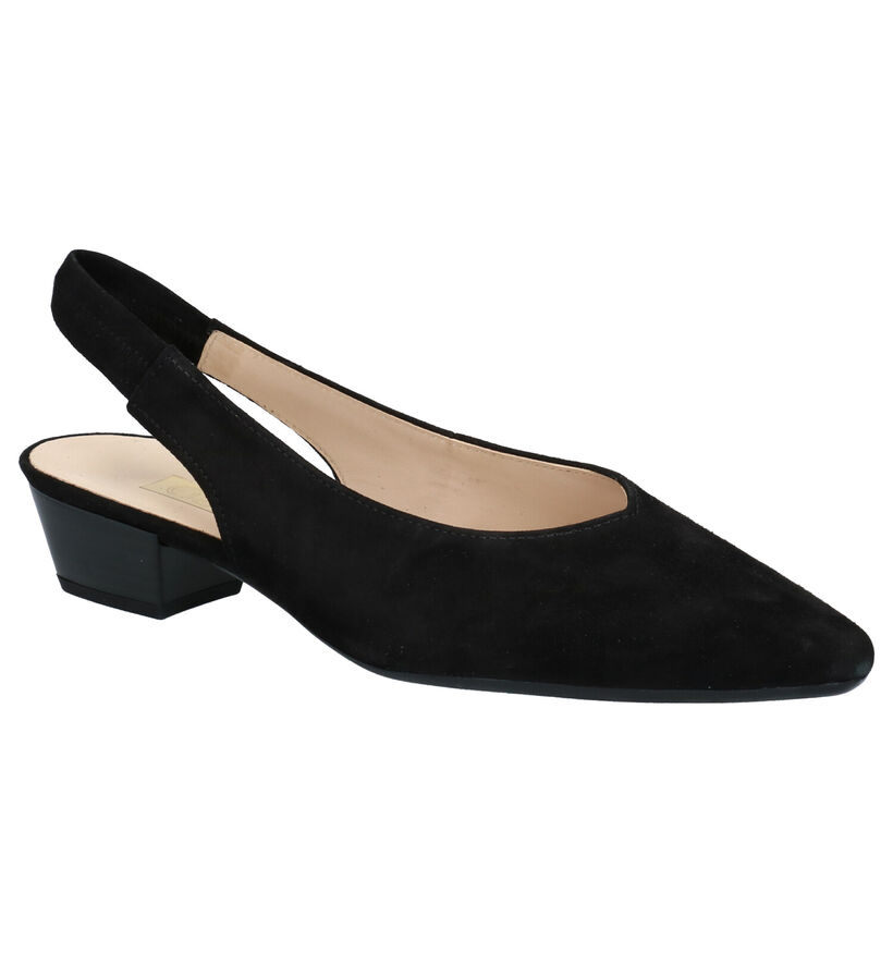 Gabor Blauwe Pumps in daim (271702)
