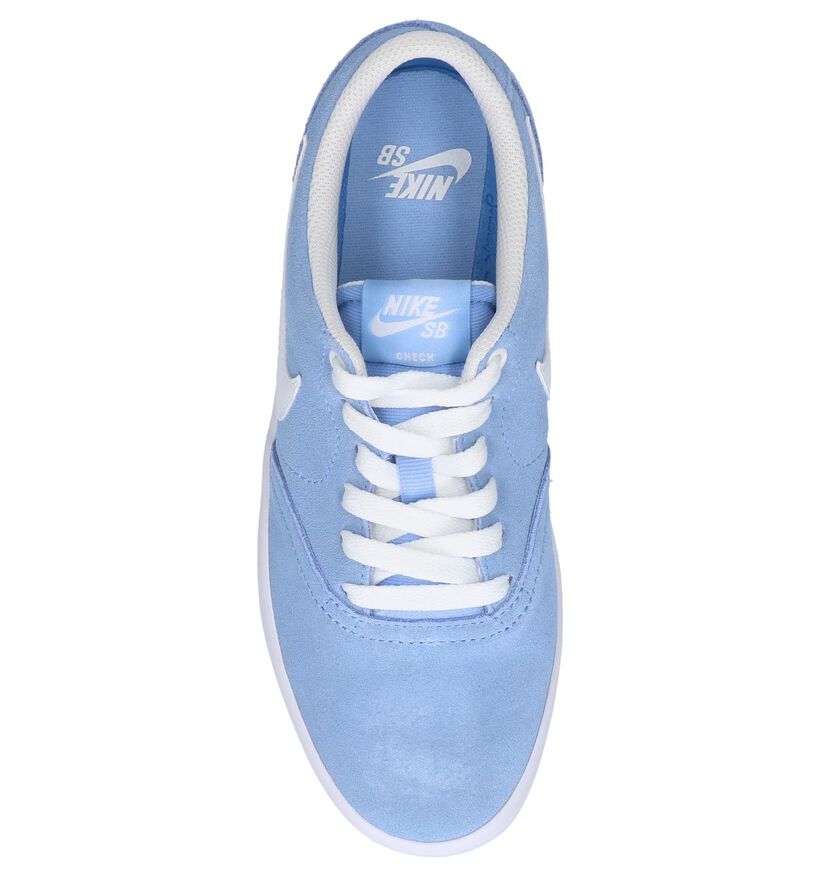 SB Baskets basses en Bleu clair en nubuck (238345)