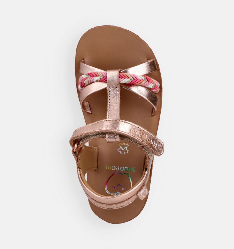 Shoo Pom Goa Salome Ros&eacute; Gouden Sandalen voor meisjes (370953)