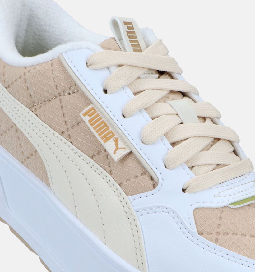 Puma Karmen Rebelle Van Life Baskets en Beige pour femmes (326417) - pour semelles orthopédiques