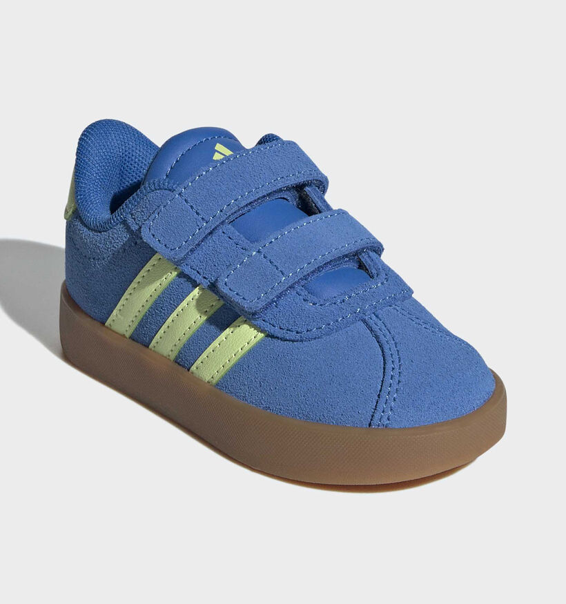 adidas VL Court 3.0 Baskets pour b&eacute;b&eacute; en Bleu pour gar&ccedil;ons (372760) - pour semelles orthop&eacute;diques