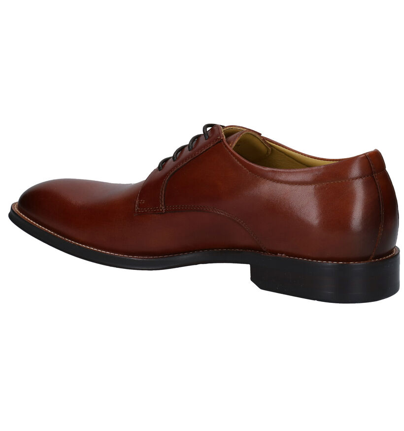 Steptronic Nigel Chaussures à lacets en Cognac en cuir (281385)