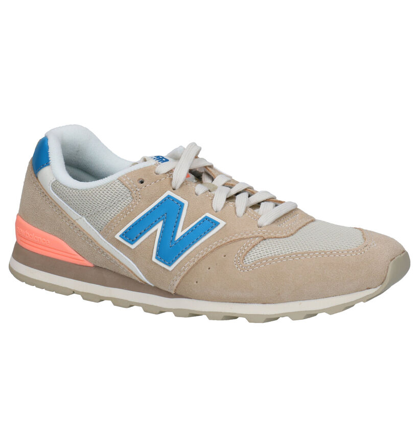 New Balance 996 Baskets en Bleu en textile (267005)