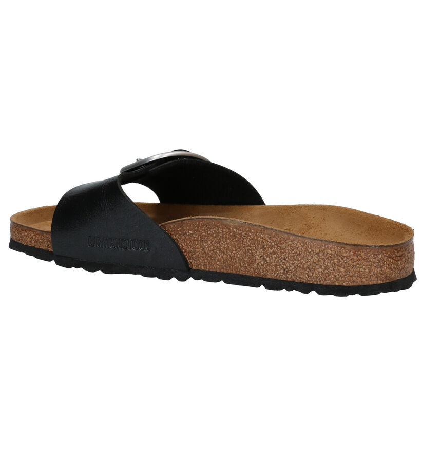 Birkenstock Madrid Rode Slippers in kunstleer (322644)