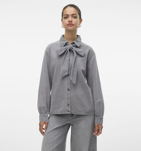 Vero Moda Paige Grijs Jeanshemd voor dames (349075)