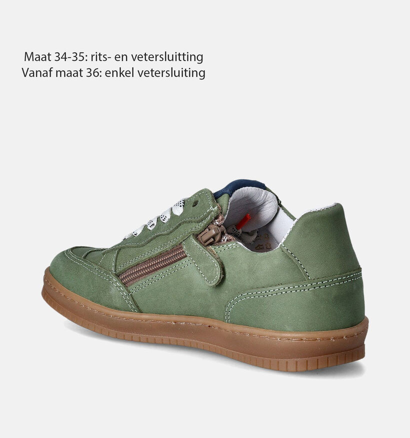 Bana & Co Chaussures à lacets en Vert pour garçons (355512)