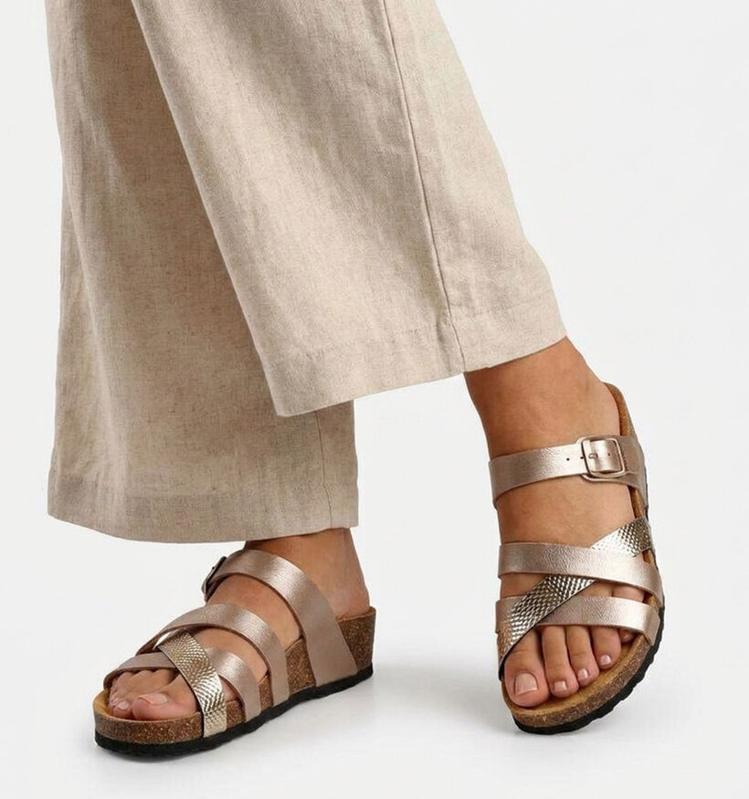 Bio Dream Gouden Slippers voor dames (373788)