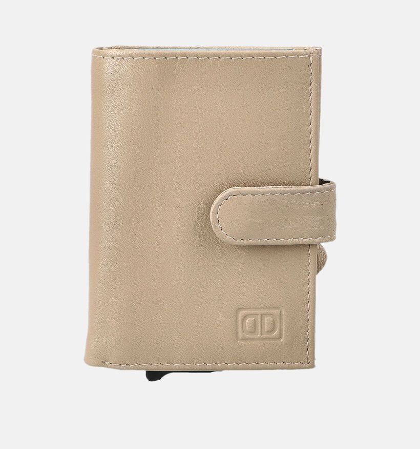 Double-D Taupe Kaartenhouder voor dames (382334)