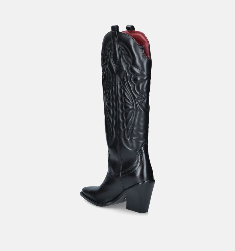 Bronx New Cole Bottes de cowboy en Noir pour femmes (357313)