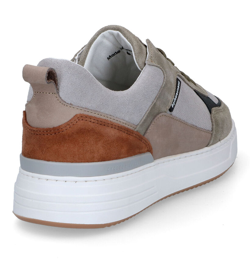 Cycleur de Luxe Commuter Chaussures à lacets en Taupe pour hommes (340789) - pour semelles orthopédiques