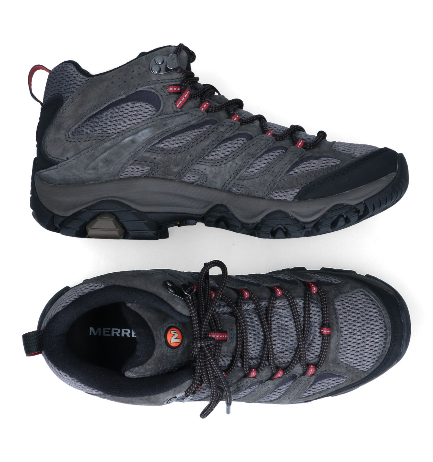 Merrell Moab 3 Mid GTX Grijze Wandelschoenen Heren