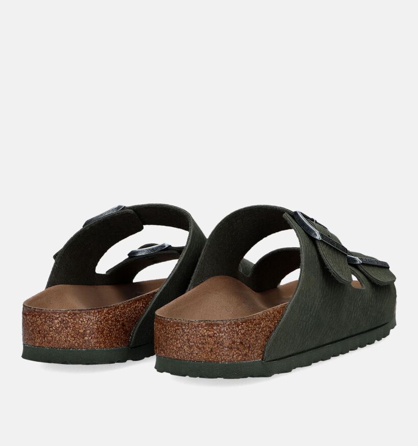 Birkenstock Arizona Nu-pieds en Noir pour hommes (213368)