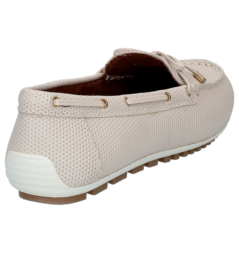 Tamaris Mocassins en Beige clair en cuir (286334)