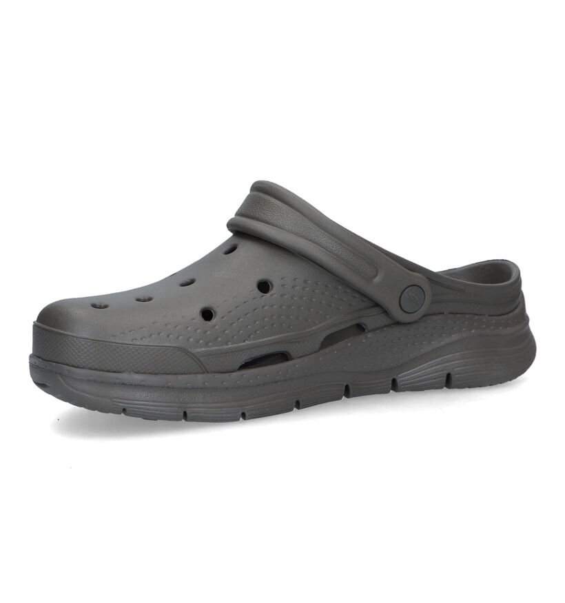 Skechers Foamies Arch Fit Kaki Slippers voor heren (323038)