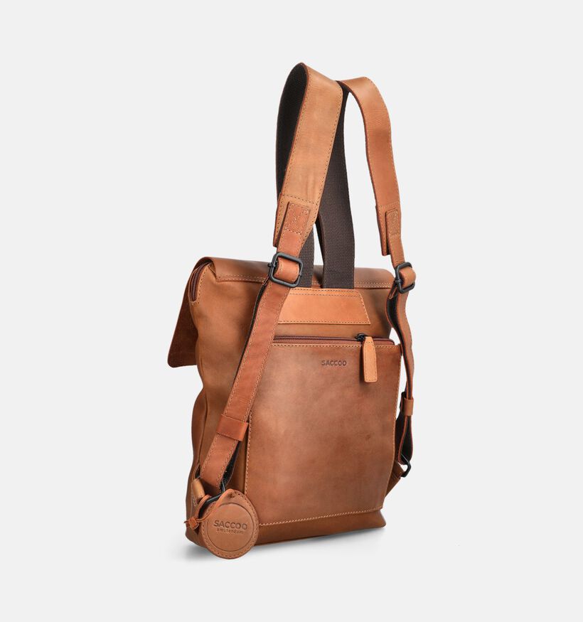 Saccoo Sica Brandy Cognac Rugzak voor dames (375170)