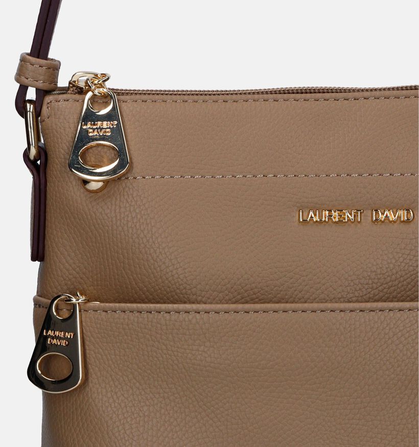 Laurent David Nos 005 Taupe Crossbody Tas voor dames (337076)