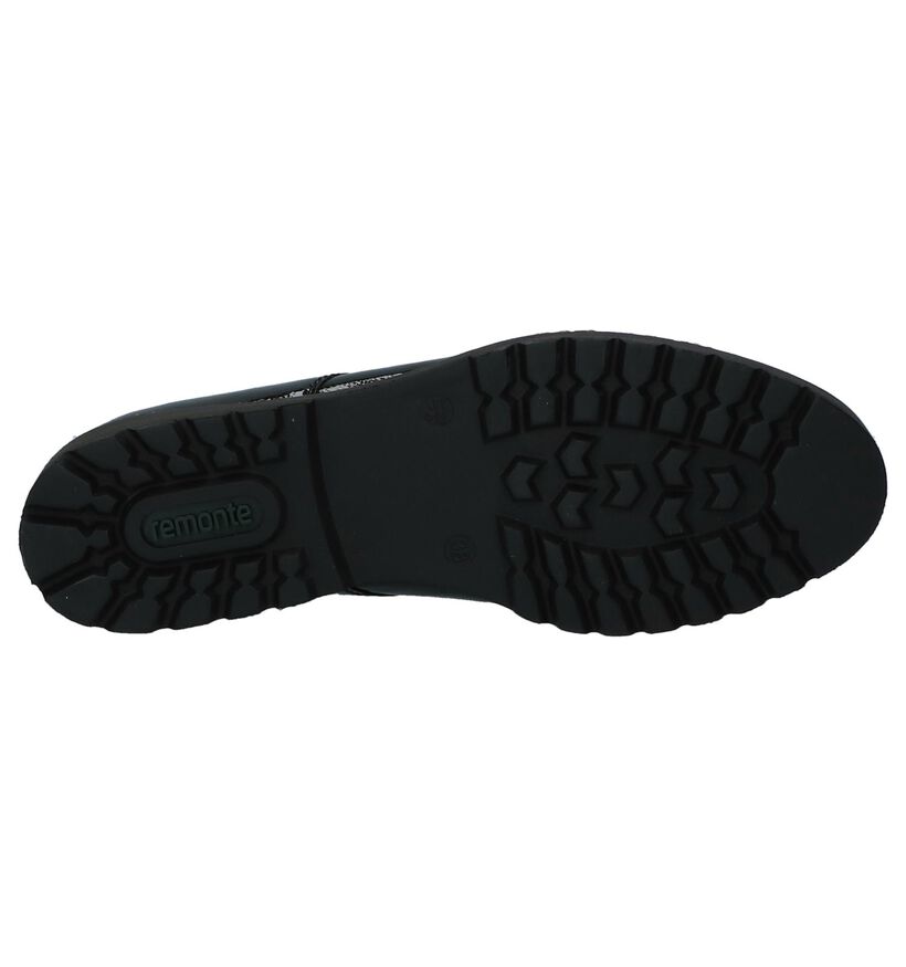 Remonte Chaussures à lacets en Noir en simili cuir (232029)