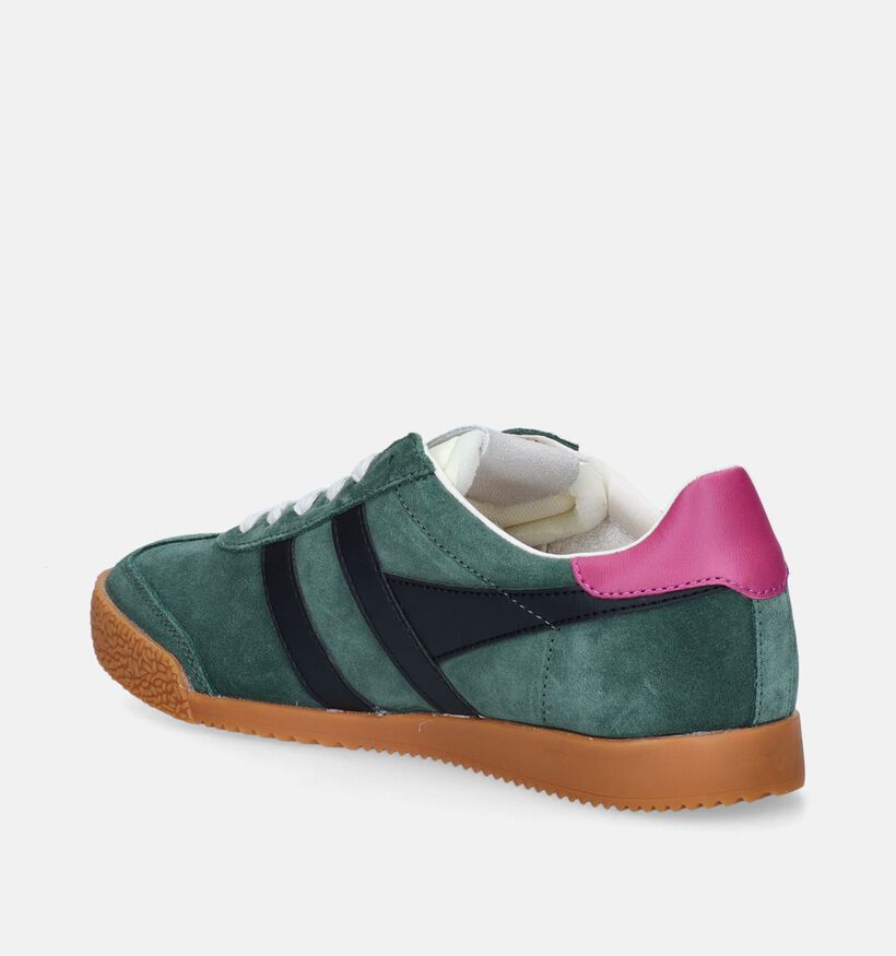 Gola Elan CLB538 Groene Sneakers voor dames (345101) - geschikt voor steunzolen