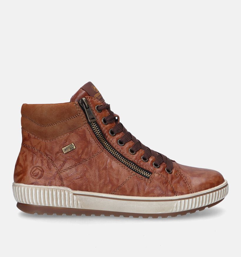 Remonte Cognac Sneakers voor dames (328450) - geschikt voor steunzolen