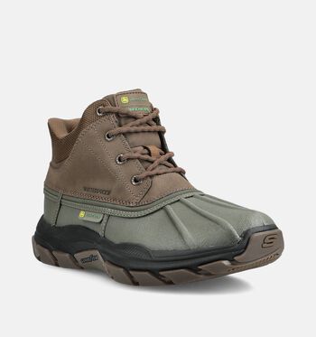 Skechers Memory Foam Mid Chaussures outdoor Vert