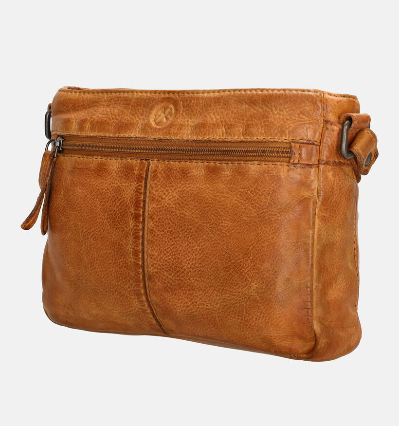 Hide & Stitches Gele Crossbody tas voor dames (358989)