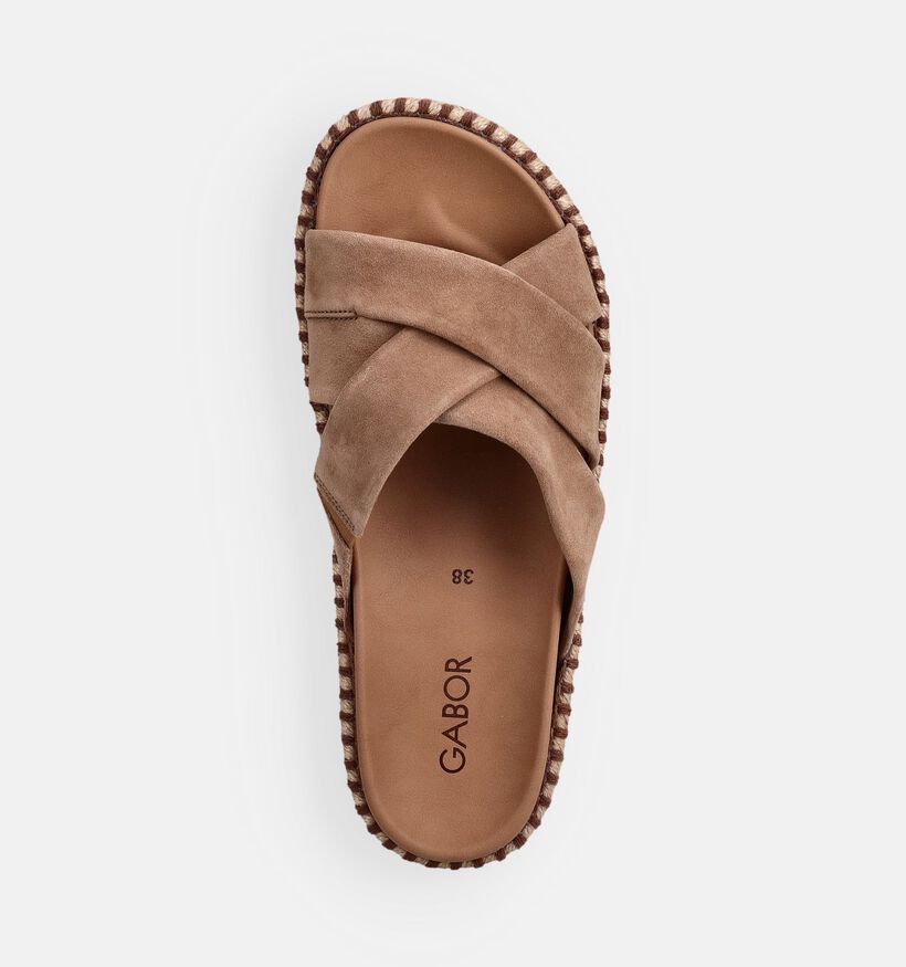 Gabor Bruine Slippers voor dames (371217)