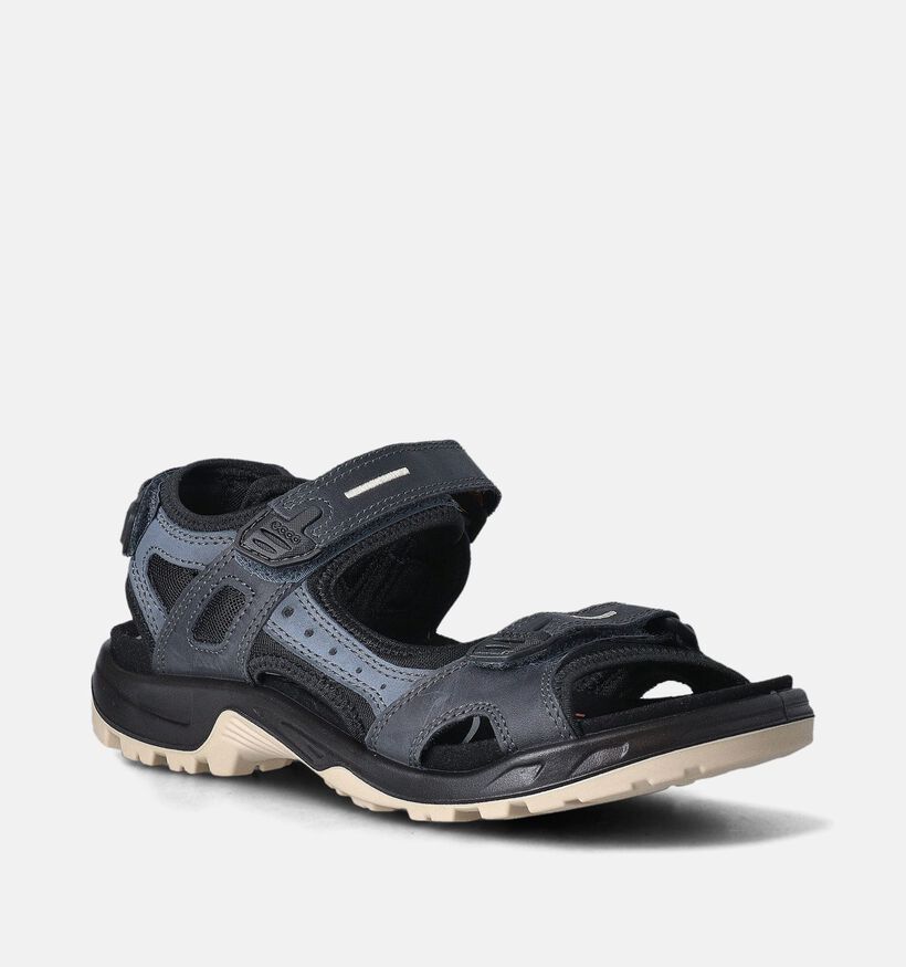 ECCO Offroad Yucatan Sandalen Blauw voor heren (353372)
