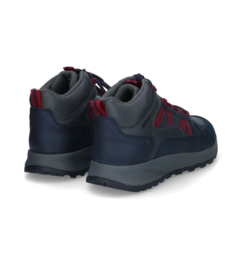 Geox Terrestre Chaussures de randonnée en Bleu en simili cuir (313677)